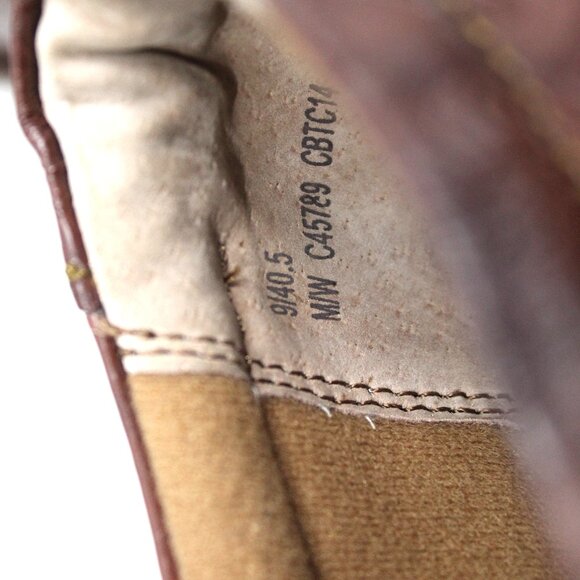 BOC Born Women's Brown Embossed Clogs Peggy C45789 Size 9M US/40.5 EU - Picture 7 of 8